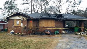 Fire damage restoration in Roswell after a house fire
