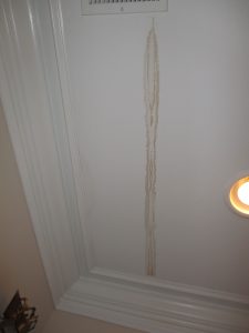 Contact RapidRestore24 about a water stain on a ceiling