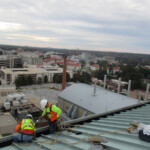Commercial gutter leak repair