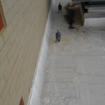 Commercial water leak roof repair