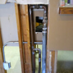 Commercial water main break under slab
