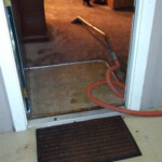 Commercial water main break under slab