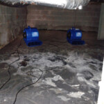 Crawl space water mitigation