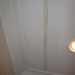 Water stain on ceiling