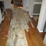 Water supply line leak
