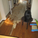 Water supply line leak